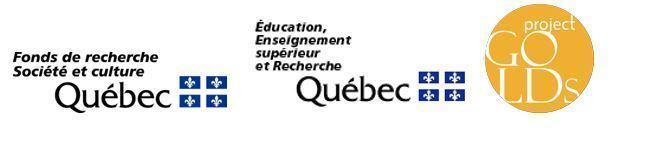 3_logos Logos for Fonds de recherche du Québec, Québec’s Ministry of Education and Higher Education, and Project GOLDs displayed side by side.